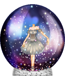 Tenue dans boule &agrave; neige