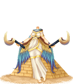 Tenue &eacute;gyptienne