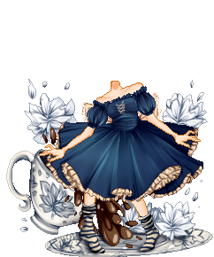 Robe bleue